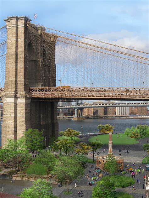 Emily Warren Roebling Plaza - Brooklyn Bridge Park