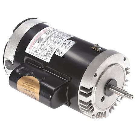 Century Pool Pump Motor, Permanent Split Capacitor, 1 1/2, 1/5 HP, 56J ...