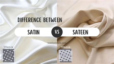 Satin Vs Sateen - Difference Between Satin And Sateen - Textile Details
