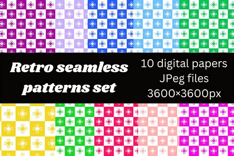 Image result for Colorful Retro Patterns