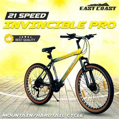 EAST COAST INVINCIBLE PRO 21 SPEED /Hardtail 26 T (inch) Mountain Cycle ...