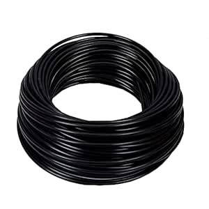 JS Drip Irrigation 4MM Feederline Pipe - 50 Meters : Amazon.in: Garden ...