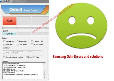 Image result for Odin Secure Check Fail Bootloader
