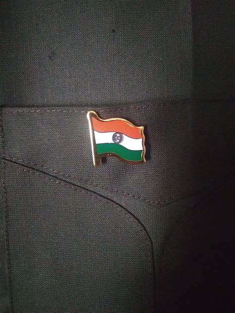 Buy The Flag Shop Indian Flag Gold-Plated Brass Lapel Pin/Brooch/Badge ...