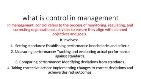 Image result for Control Management Short Video Repot