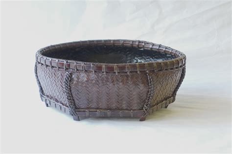 日本製 炭斗（すみとり）唐物写し 六角 炉・風炉兼用 | 小林漆陶