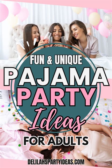 Pajama Party Ideas | Adult pajamas party, Pajama party, Ladies pajamas ...