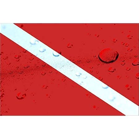 Buy LPF USA Wet Look Scuba Dive Flag Sticker (Diving Diver Decal ...