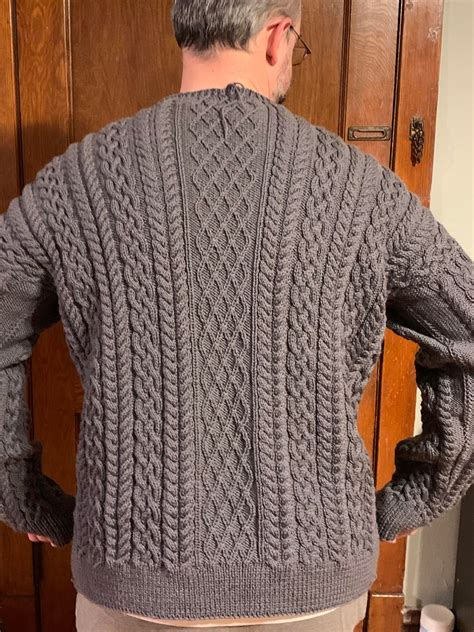 Finished my Handsome Chris sweater! : r/knitting