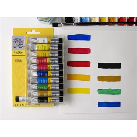 Winsor & Newton GAC - Access Set of 10 Tubes x 12 ML | Art Lounge