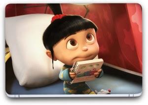 Saledart Minions Little Girl Funny Cartoon Character Vinyl Laptop Skin ...