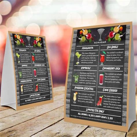 Image result for Table Mate Menu Card