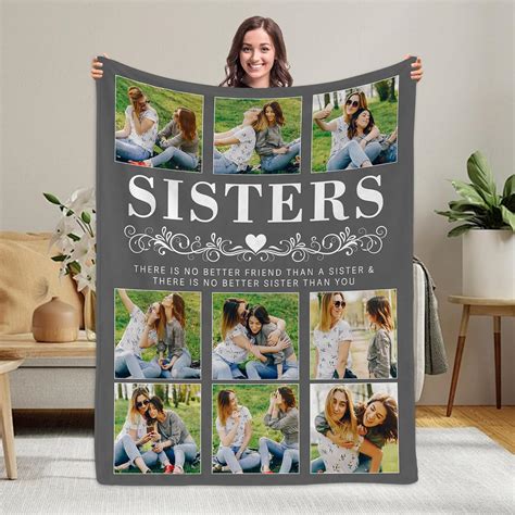 Amazon.com: Magimagine Personalized Blanket to My Sister, Custom ...