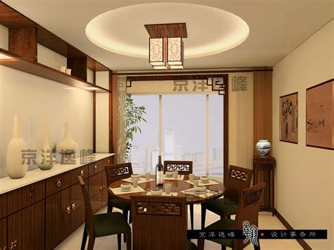 中式简约室内装修折射出一片绚丽柔和的光晕_紫云轩中式装修设计机构