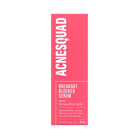 Acnesquad Breakout Blocker Serum | 30 Minutes 24/7 Delivery