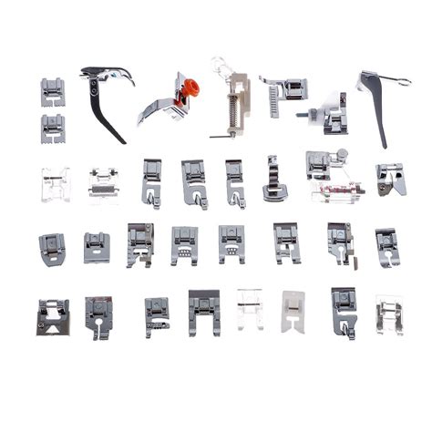 MYADDICTION 32pcs Multifunction Presser Foot Feet Kit for Domestic ...