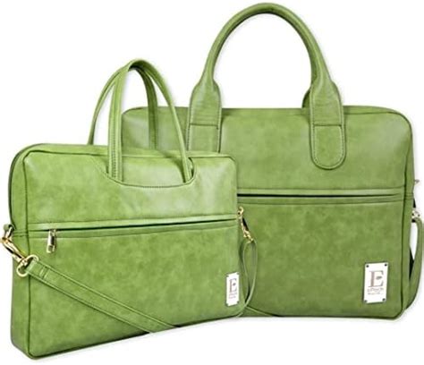 ePoch Signature Nature Green Co-ord - Single Zip Laptop & Double Zip ...