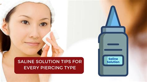 Saline Solution Tips for Every Piercing Type - Piercing Jewelry ...