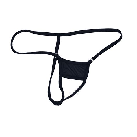 Buy Afom Men's Sexy Hot See Through Open Crotch G String T Back Trunk ...