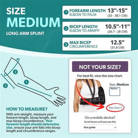 Buy BraceAbility Posterior Long Arm Splint - Elbow Immobilizer Right or ...