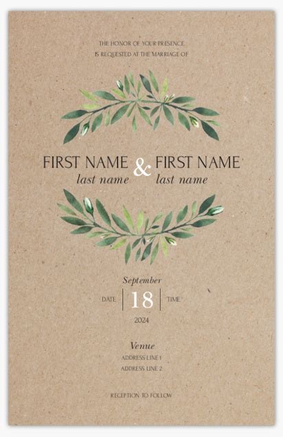 Wedding Card Designs | Wedding Invitation Templates | VistaPrint