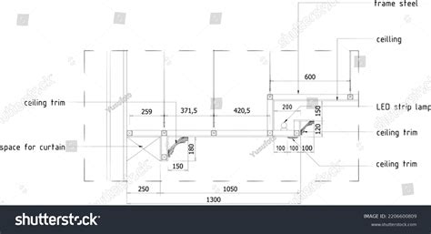 Image result for LED Strip Detial Oculus Ceiling Drawing