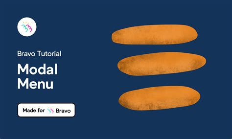 Image result for Modal Menu