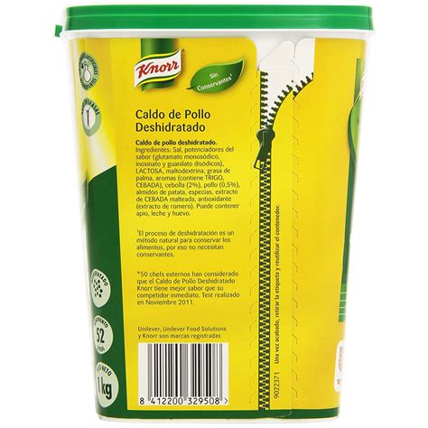 Caldo De Pollo Nutrition Facts at Mitch Moore blog