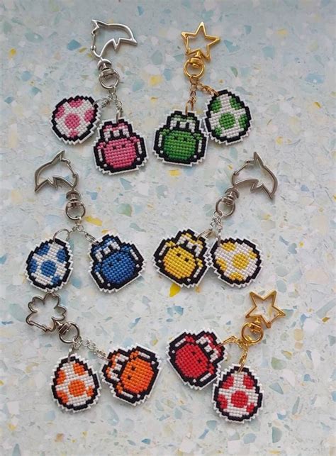 Image result for How to Make Embroidered Keychains
