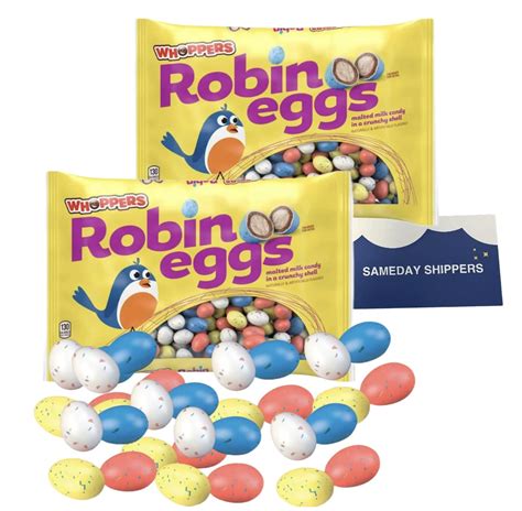 Amazon.com: WHOPPERS, Robin Eggs Malted Milk Treats, Easter Candy ...