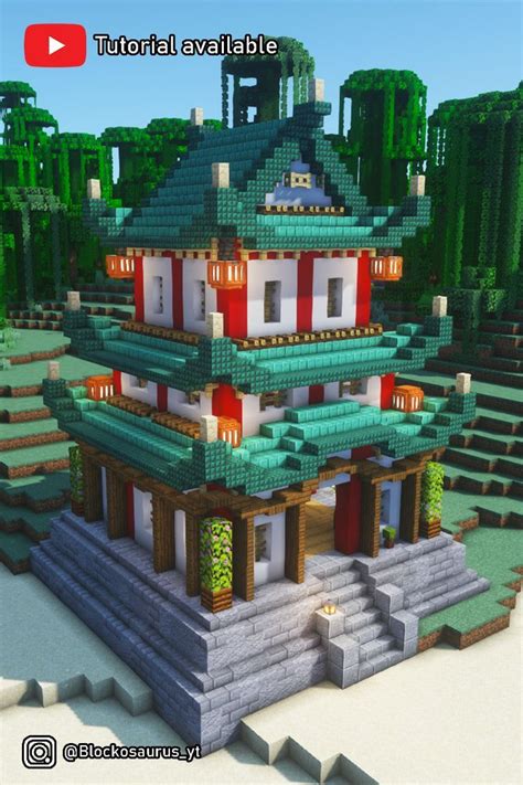 Image result for Minecraft Japanese House Tutorial