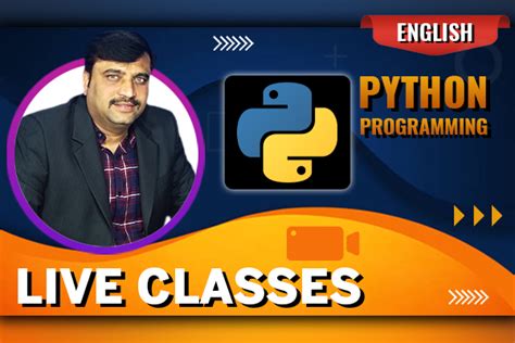 PYTHON PROGRAMMING - Live Instructor Led Class