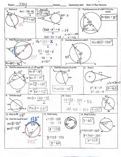 Image result for Geometry Unit 11 Summary