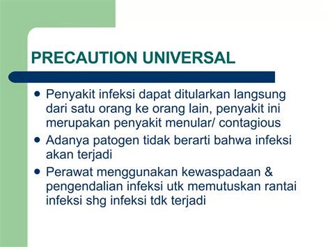 Precaution Universal | PPT