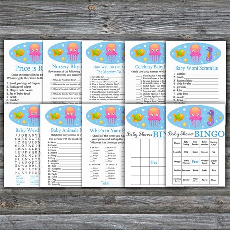 Baby Shower Games Ideas Beach Theme at Jason Lindstrom blog