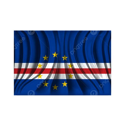 Cape Verde Wavy Flag Vector Illustration, Wavy Flag, Flag Clipart, Cape ...
