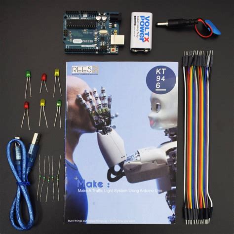 Make a Traffic Light System using Arduino Uno - KT946 – REES52