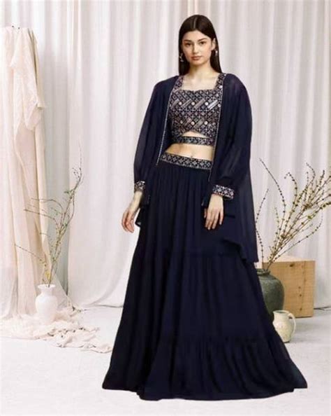 Buy Crop Top Lehenga with Up to 80% OFF