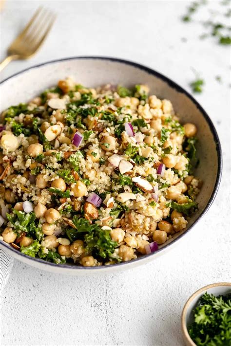 Quinoa Chickpea Salad - Eat With Clarity