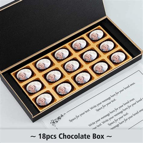 "Oh Boy" printed baby boy announcement chocolates gift – Choco ManualART