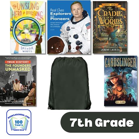 Book Backpack - Seventh Grade