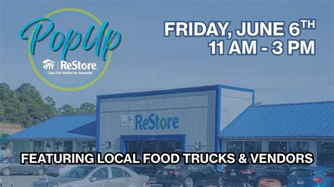 Pop-Up Event at Ogden ReStore, 7330 Market St, Wilmington, NC 28411 ...