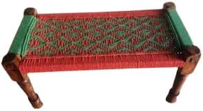 Wood Rajasthani Charpai Bed Solid Wood Charpai Handmade | Cot ...