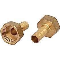 1/2" inch BSP female thread x 1/2" inch Brass barbed Hose Coller ...