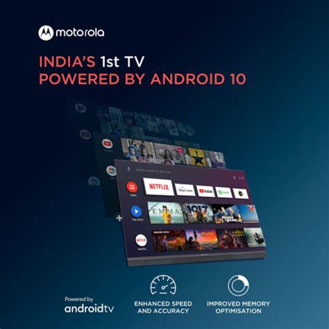 MOTOROLA Revou 139 cm (55 inch) Ultra HD (4K) LED Smart Android TV with ...