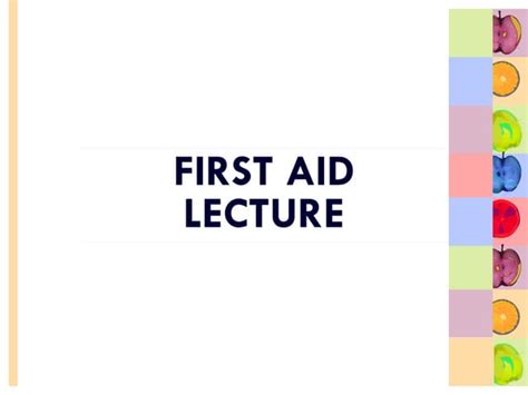 Image result for Introduction to First Aid PPT
