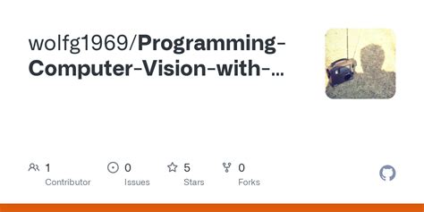 Programming Computer Vision with Python Resource 的图像结果