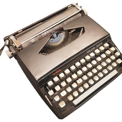 Brother Deluxe 250 TR Typewriter – Universal Typewriter Co
