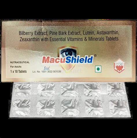 Buy Macushield Tablet 10s Online at Best Price | Medkart
