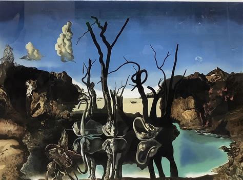 Salvador Dalí | Swans Reflecting Elephants | MutualArt